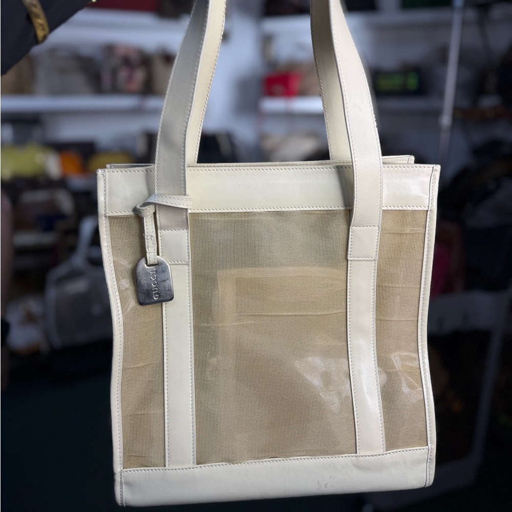 GUCCI MESH TOTE